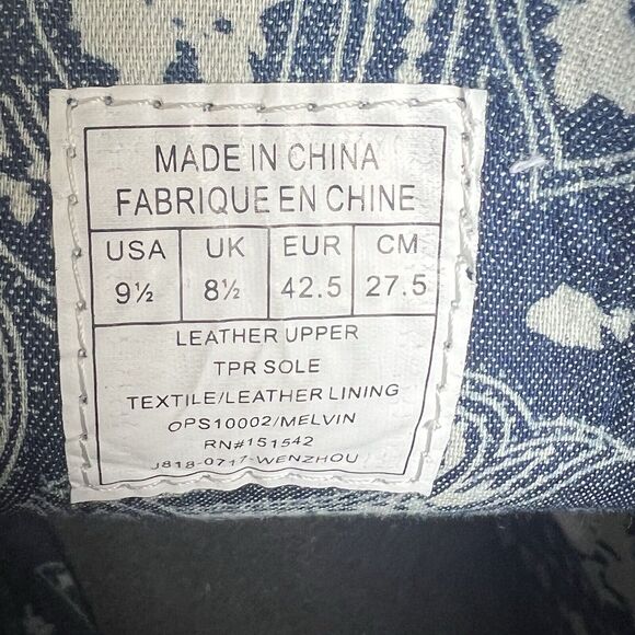 Penguin Munsingwear Gray Monty Chukka Leather Boots Size 9.5 - Picture 7 of 12